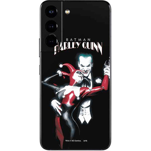 DC Comics The Joker Batman: Harley Quinn Cover #1 Art by Alex Ross. Piece Also known as Tango with Evil Galaxy S22 Skin